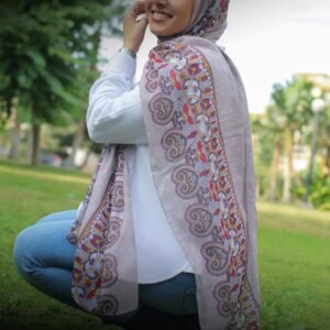 Printed chiffon