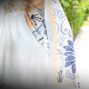 Printed chiffon