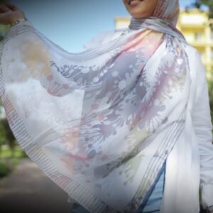 printed chiffon