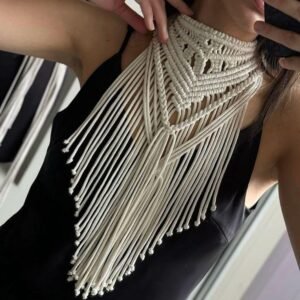 Fringe Necklace macrame